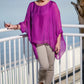 Tina Stephens Made in Italy Sofia Silk Kaftan Top One Size