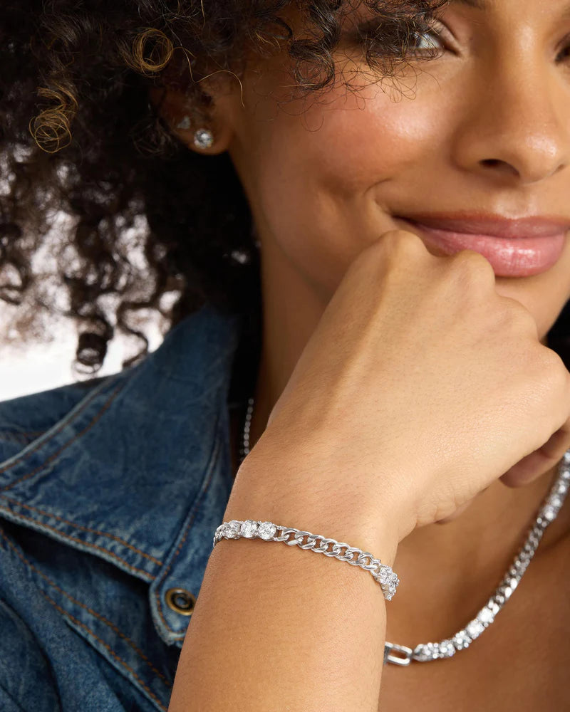 Melinda Maria Baby Julian's Obsessed with Diamonds Bracelet