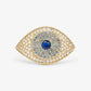 Melinda Maria Blue Evil Eye Ring