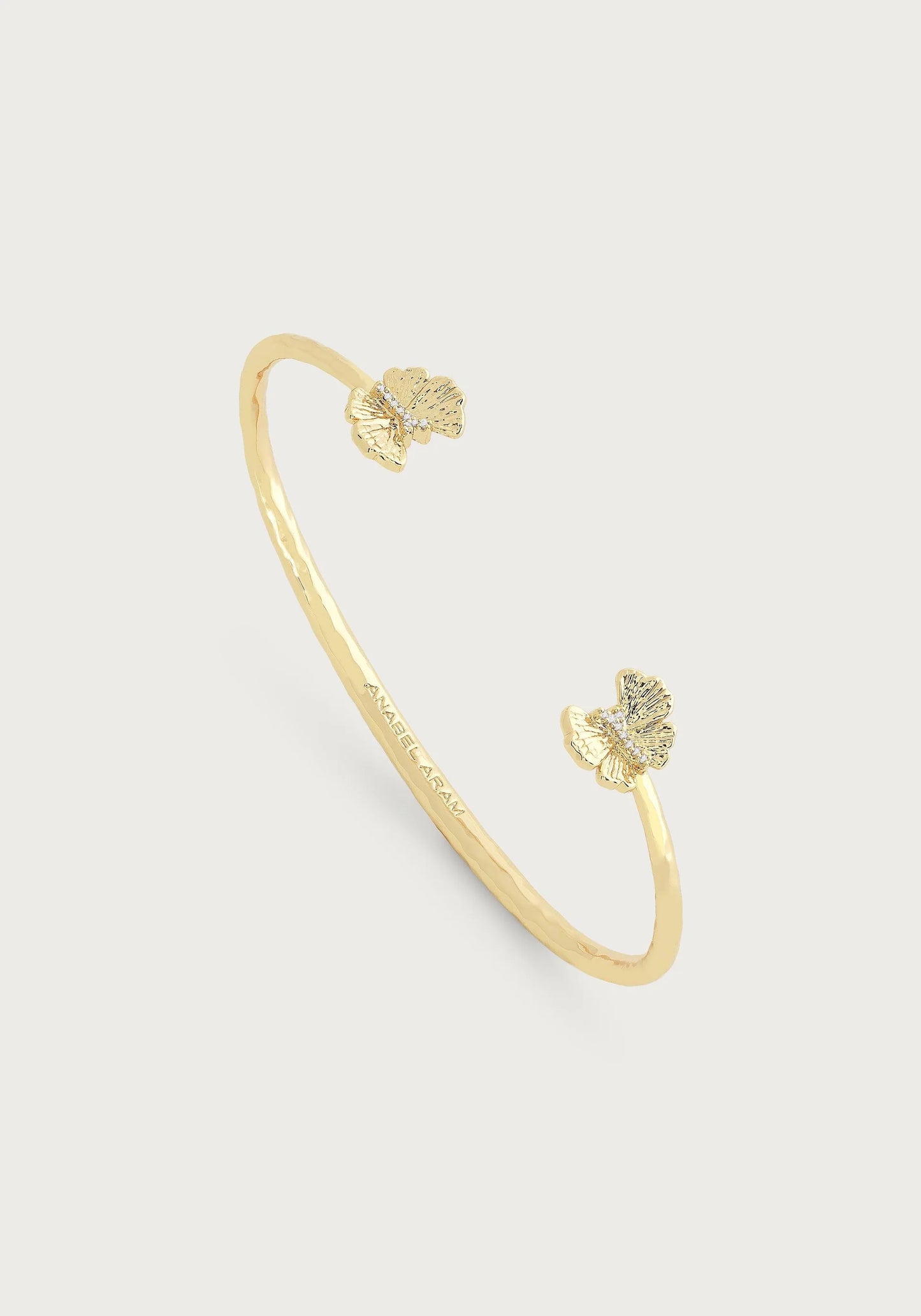 Anabel Aram Butterfly Gold Bangle