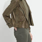 Lyssè Emory Vegan Suede Moto Jacket