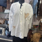 Elle Love Yourself White Blouse Collarless