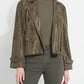 Lyssè Emory Vegan Suede Moto Jacket