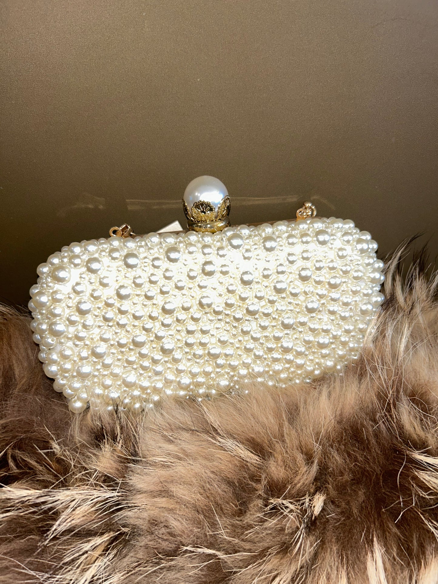 Bijou Stunning Evening Bag Crystal Mesh Ring Wearable Art