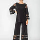 IC Collection Tunic with Mesh Trim and Pockets Top