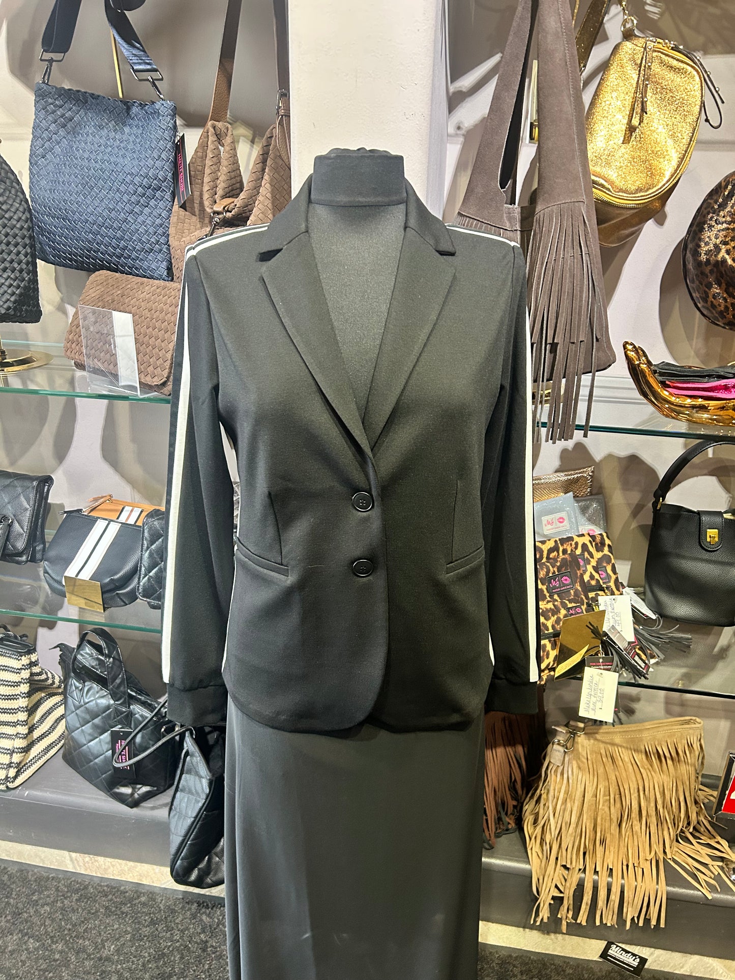 Esqualo Punto Stripe Blazer Jacket