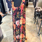 Elle Floral Scoop Sleeveless Sun Dress