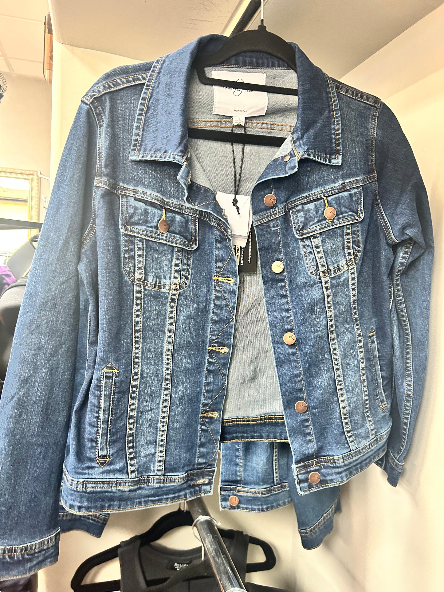 Lola Jeans Gabriella Classic Stretch Denim Jacket