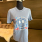 Smiley Face Tee – Patriotic Peace Sign