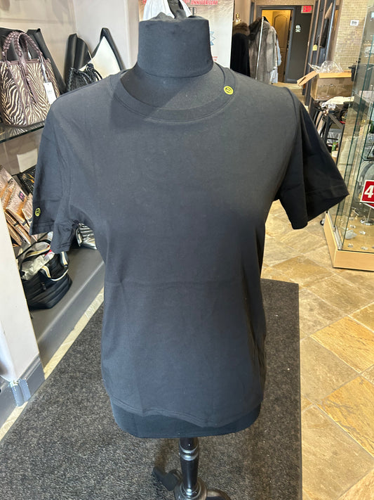 Just Madison Apparel Black Good Vibes Only T-Shirt Top