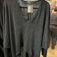 Revir Cocoon Sweater Long Sleeve Top One Size Black