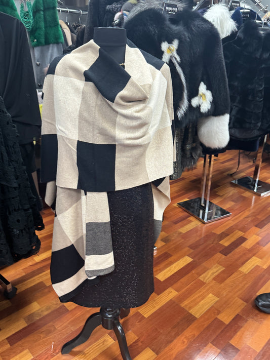 Ravel Fashion Colorblock Wrap O/S