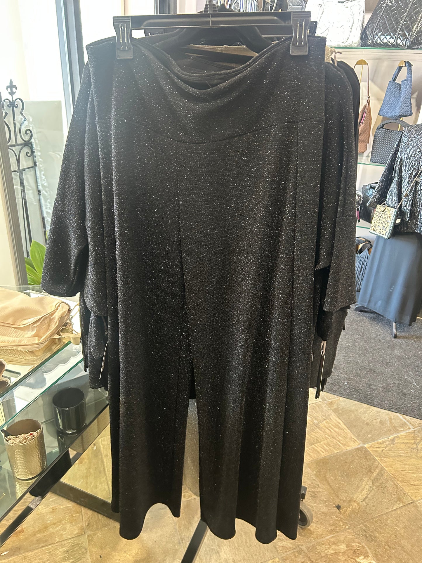 Last Tango Glitter Wide Leg Pant