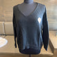 Bella Amore Black w/ Gold Heart Sweater Tops