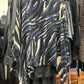 Tina Stephens Made in Italy Sofia Silk Kaftan Top One Size