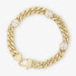 Melinda Maria Julian Triple Diamond Bracelet