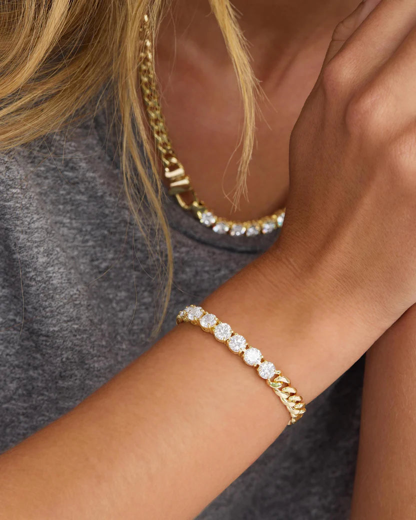 Melinda Maria Julian Loves Diamonds Bracelet