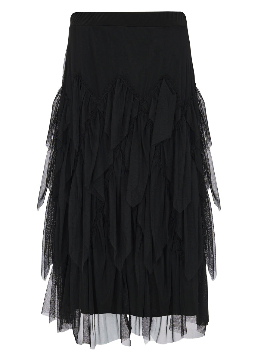 Kozan Black Mesh Vogue Dewar Skirt