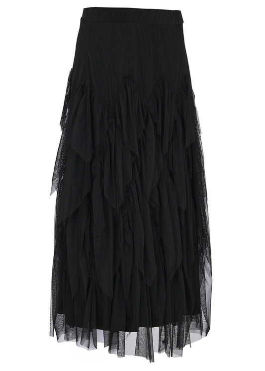 Kozan Black Mesh Vogue Dewar Skirt