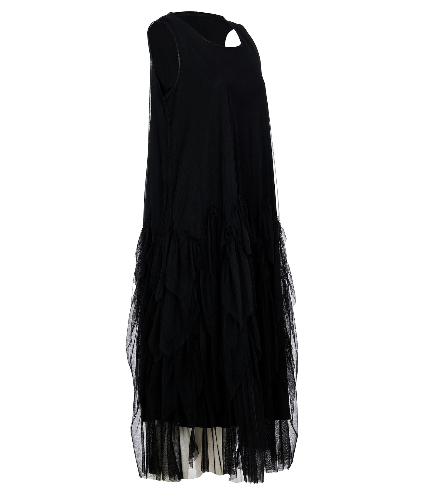 Kozan Black Vogue Mesh Daisy Dress