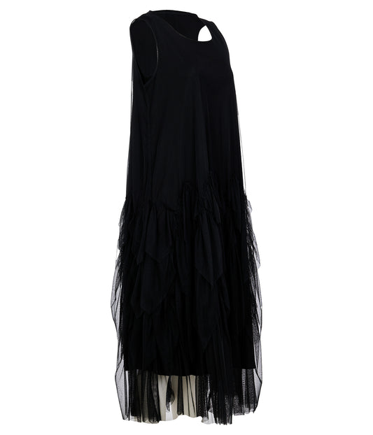 Kozan Black Vogue Mesh Daisy Dress