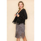 Vocal Fringe Crop Jacket