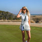 WanderFull Clear HydroBag® Stadium with Augusta Golf Green Trim and Matching RFID Pouch