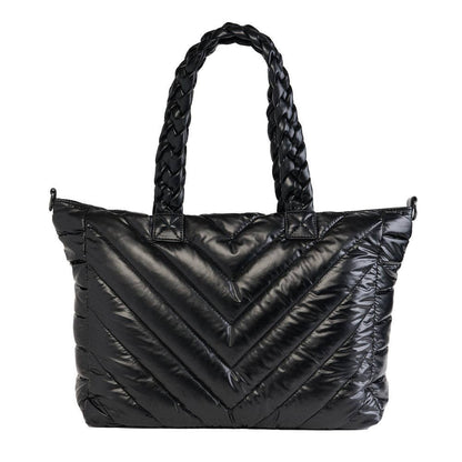 WanderFull Black Quilted HydroTote