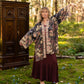 Market of Stars Lionheart Matinée Duster w/ florals & Narnia inspired print