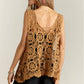 Adora Casual Crochet Tank Top