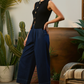 Jade by Jane Sleeveless Vest Button Down Sweater