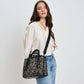 Moda Luxe Dinsdale Zebra Print Crossbody