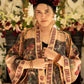 Market of Stars Courage Dear Heart Pixie Duster Crop Kimono w/ Sacred Heart