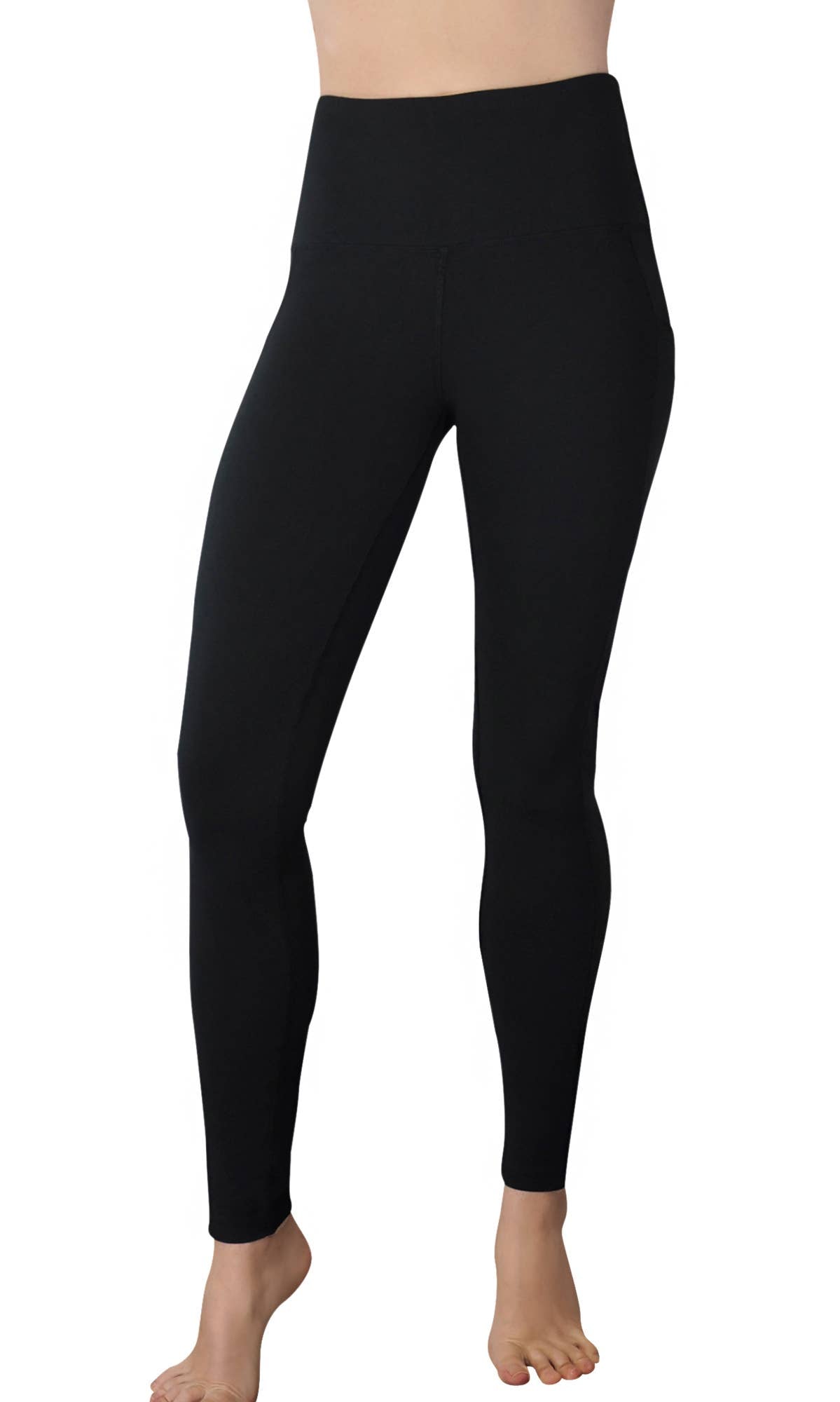 Comfy Yoga Solid Pocket Yoga Leggings for Women
