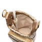 WanderFull HydroBag® HANDLE™- Gold Shiny with Vegan Leather Trimmed Solid Strap
