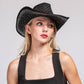 SP SophiaFashion Rhinestone Jeweled Cow Boy Hat