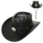 SP Sophia Collection Western Crystal Studded Cowboy Hat with Steerhead Emblem