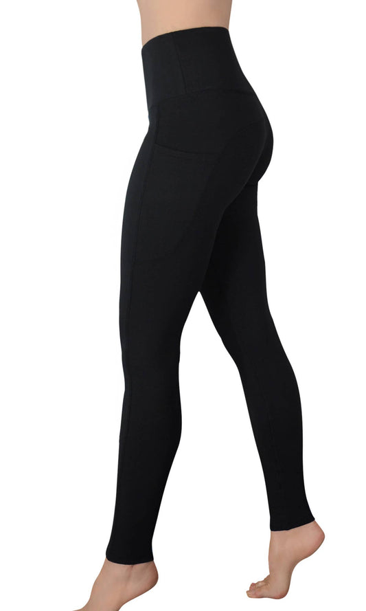 Comfy Yoga Solid Pocket Yoga Leggings for Women