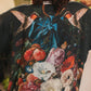 Market of Stars Flight of Fancy Opera Duster Kimono Robe Hummingbird Print