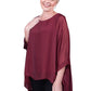 Tina Stephens Made in Italy Sofia Silk Kaftan Top One Size