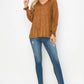 Joh Abigail Stretch Suede Top