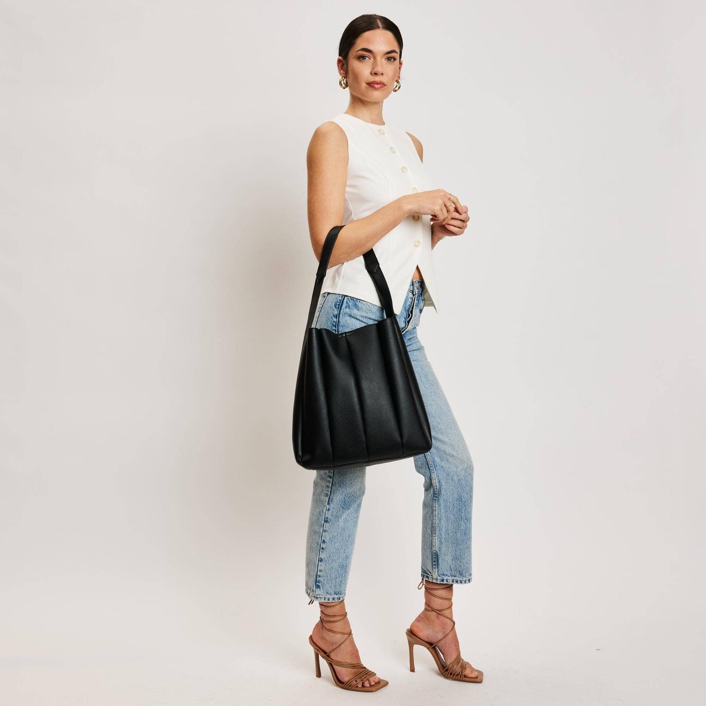 Moda Luxe Zelda Hobo Shoulder Handbag