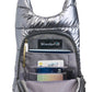 Hydro Pewter Glossy HydroBag® with Solid Strap