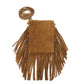MILANO AMOUR CROSSBODY MARBELLA ECO SUEDE FRANGE