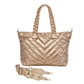 WanderFull Black Quilted HydroTote
