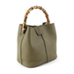 Pretty Persuasions Bamboo Handle Crossbody Bag w/Cosmetic Pouch
