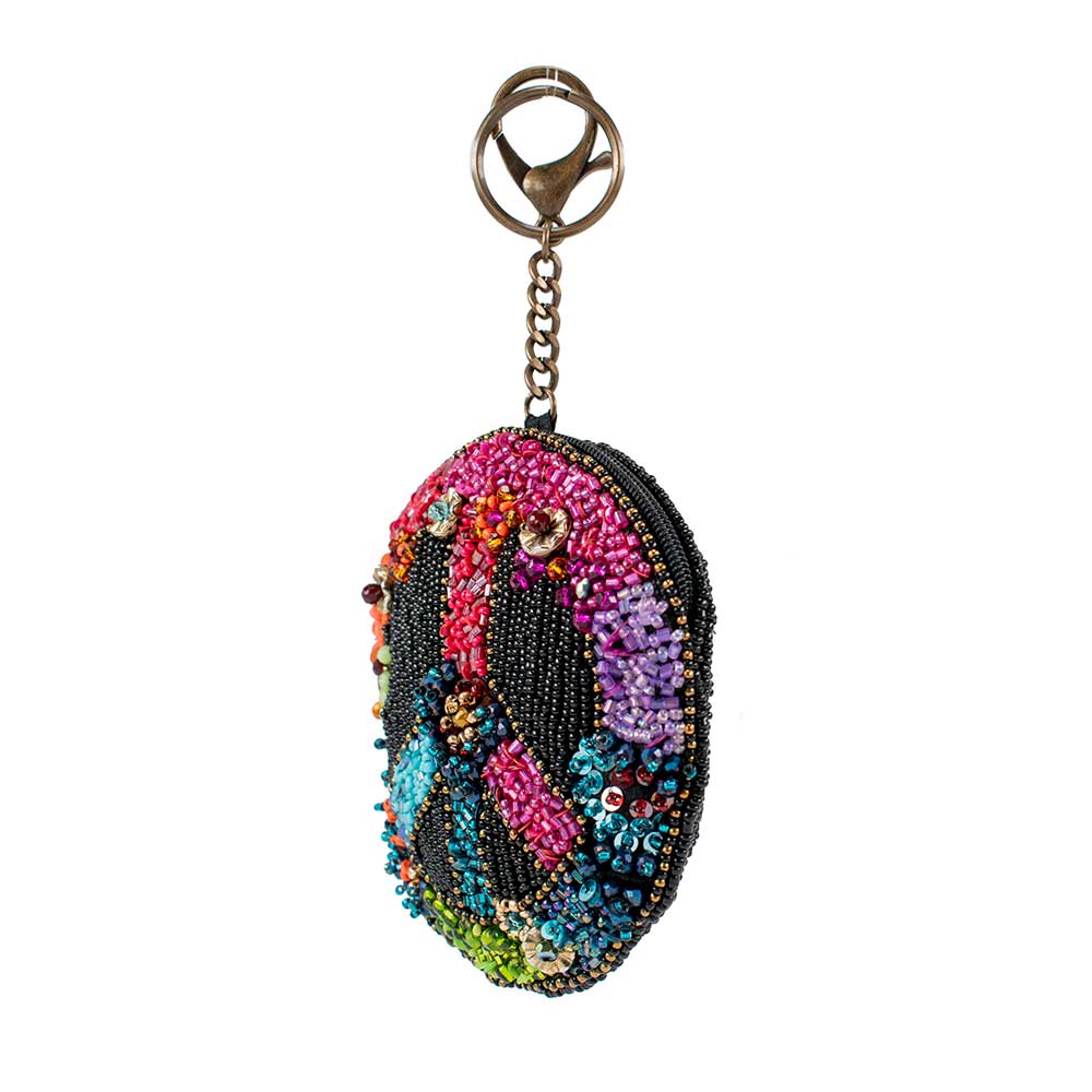 Mary Frances Make Peace Coin Purse/Key Fob