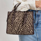 Moda Luxe Dinsdale Zebra Print Crossbody