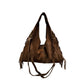 Louisa Lee Suede Leather Crossbody Bag Marco Fringe