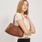 Moda Luxe Millie Woven Shoulder Bag